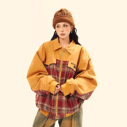 Checkered jacket for women | MuddyStock Originals