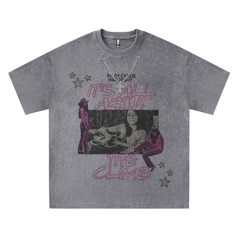 Short Sleeve T-Shirt for Women | MuddyStock Originals Gray MuddyStock