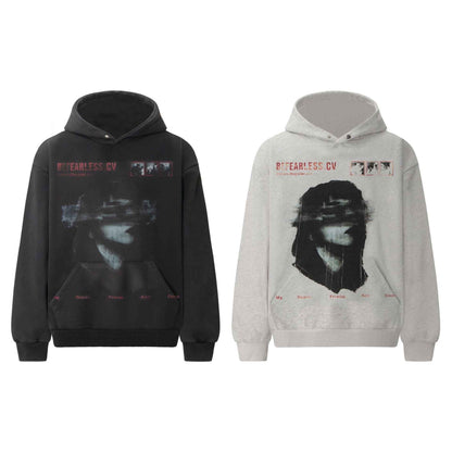 Style Conley Print Portrait Washed Hoodie For Men And Women | MuddyStock Originals MuddyStock