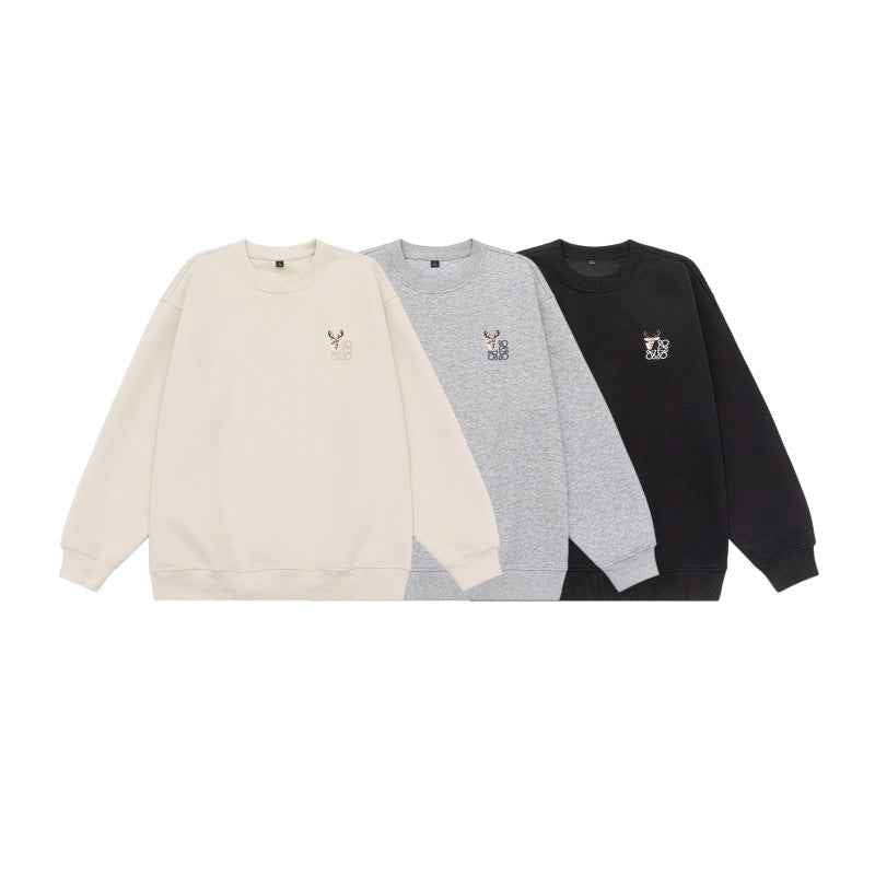 Loose Retro Casual Versatile Crewneck Hoodie For Men And Women | MuddyStock Originals MuddyStock