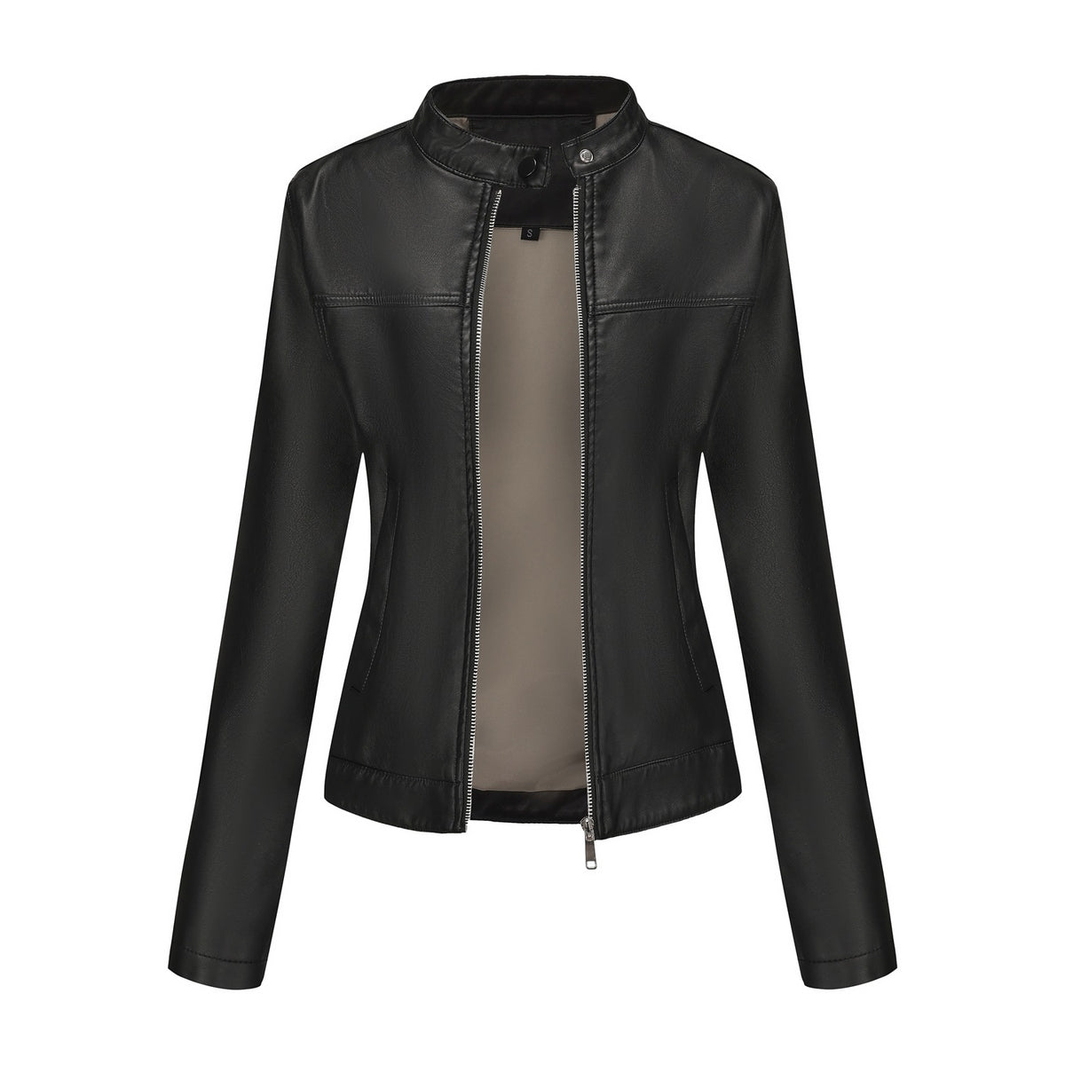 Stand up collar jacket for men | MuddyStock Originals Black