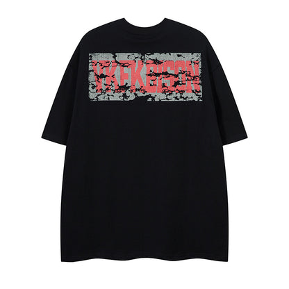 Short Sleeve T-Shirt for Men Streetwear Casual Loose Fit Tee | MuddyStock Originals MuddyStock