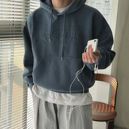 Casual Letter Hoodie for Men, Loose FitStreetwear, Autumn Fashion Sweatshirt eprolo