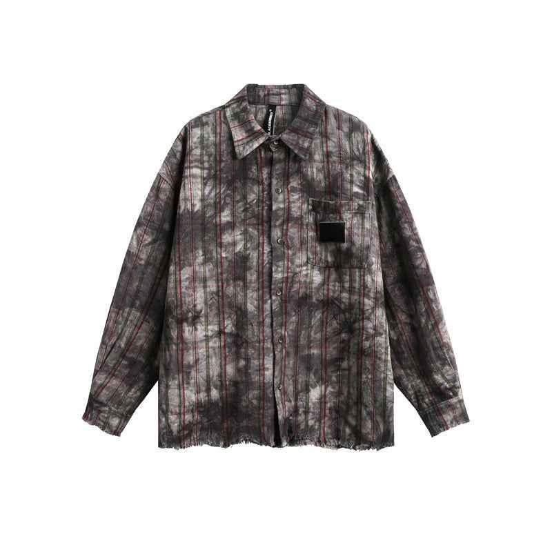 Old checkered men's and women's long sleeved shirt | MuddyStock Originals