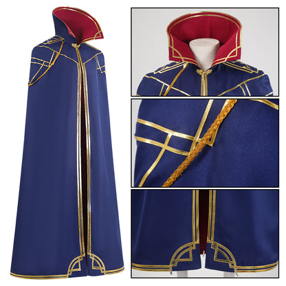 Battlefield Cosplay Caitlyn Blue Cloak For Halloween