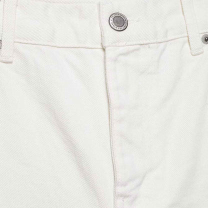 Style Raw Hem Denim Casual Shorts for Women