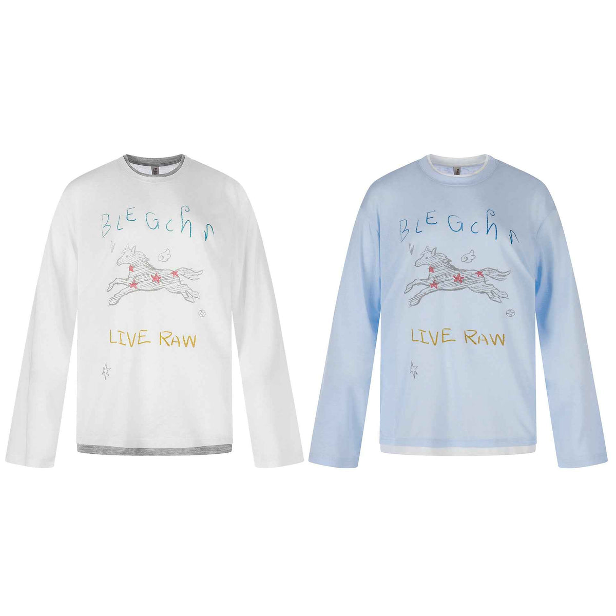 Cartoon Print Long Sleeve Casual T-Shirt For Women | MuddyStock Originals