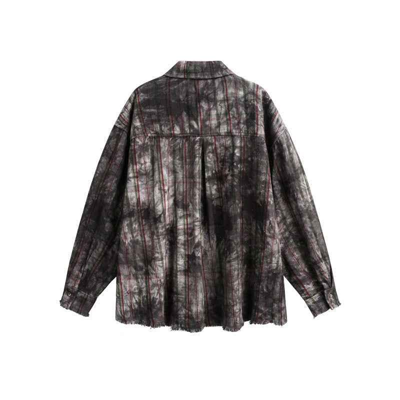 Old checkered men's and women's long sleeved shirt | MuddyStock Originals