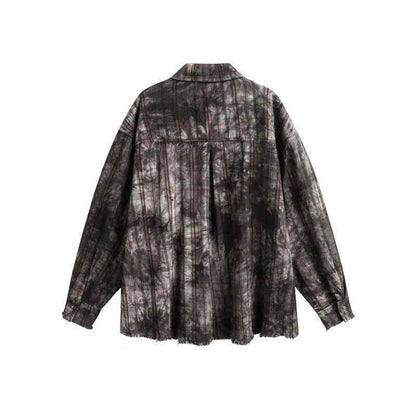 Old checkered men's and women's long sleeved shirt | MuddyStock Originals
