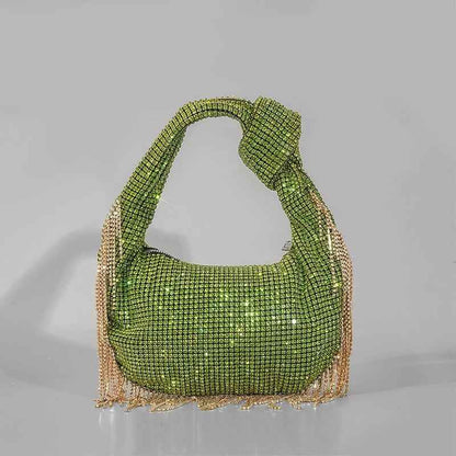 Tassel Rhinestone Women Handbag