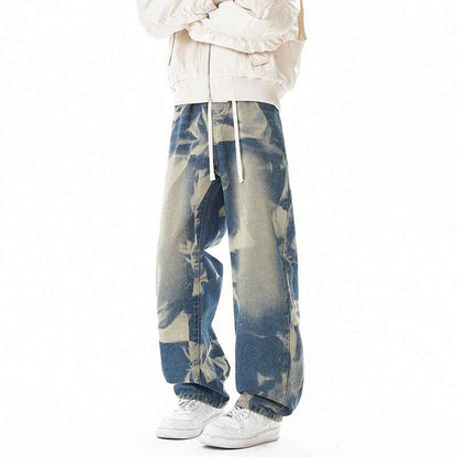 Street Style Camouflage Denim Pants For Men | MuddyStock Originals