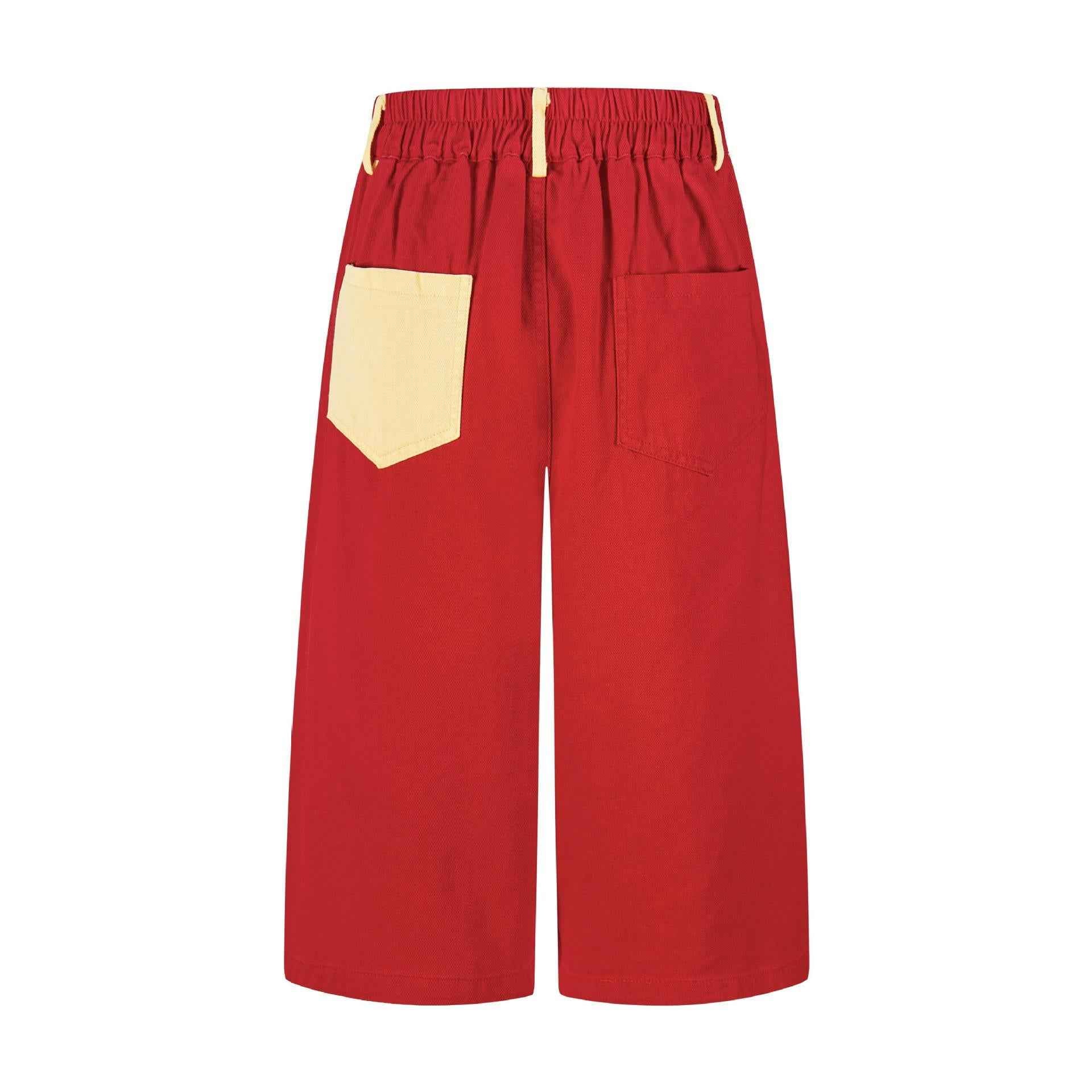 Cartoon plush cropped pants for women | MuddyStock Originals