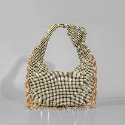 Tassel Rhinestone Women Handbag