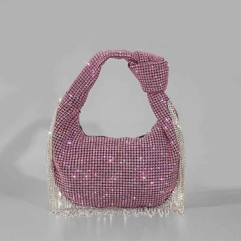 Tassel Rhinestone Women Handbag
