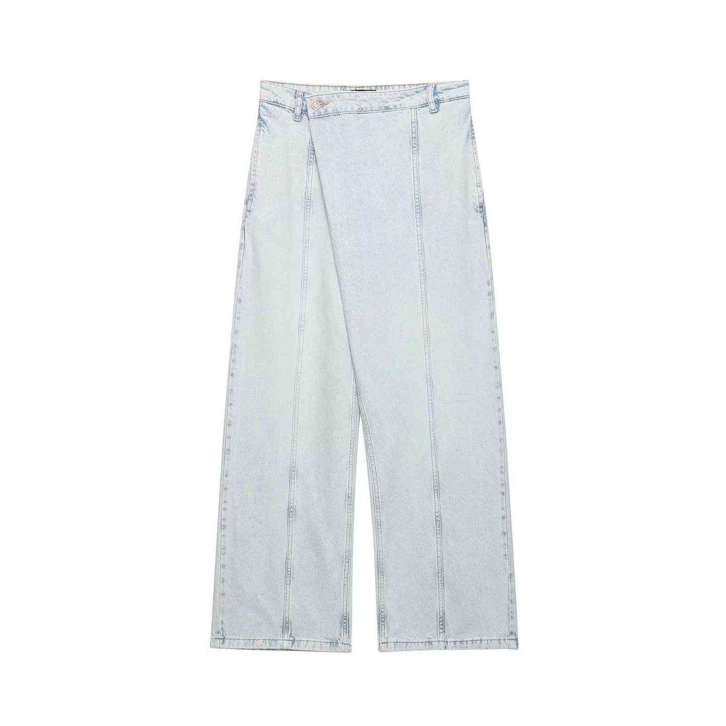 Street denim vest+jeans set for women | MuddyStock Originals