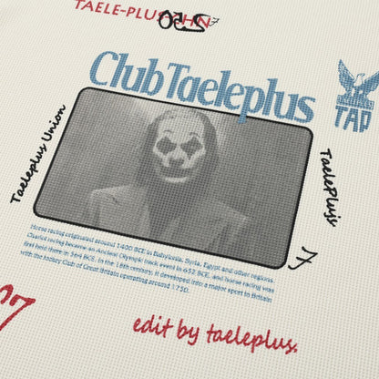 Hip hop clown character printed long sleeved t-shirt for men | MuddyStock Origginals eprolo