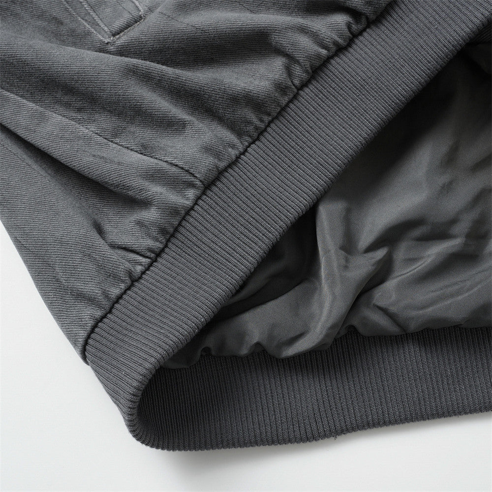 Wash water to make old baseball collars, workwear jackets