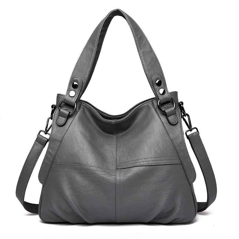 Large capacity shoulder crossbody handbag
