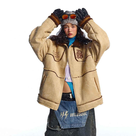 Suede jacket for women | MuddyStock Originals MuddyStock