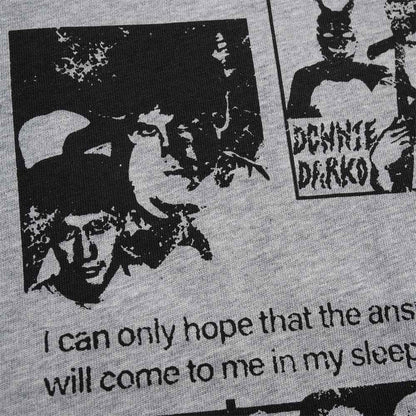 Character printed short sleeved t-shirt