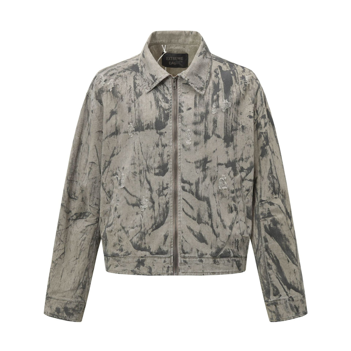 Washed Detroit jacket for men | MuddyStock Originals Light Khaki
