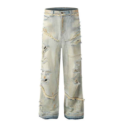 Destruction Cat Beard Jeans For Men And Women | MuddyStock Originals MuddyStock