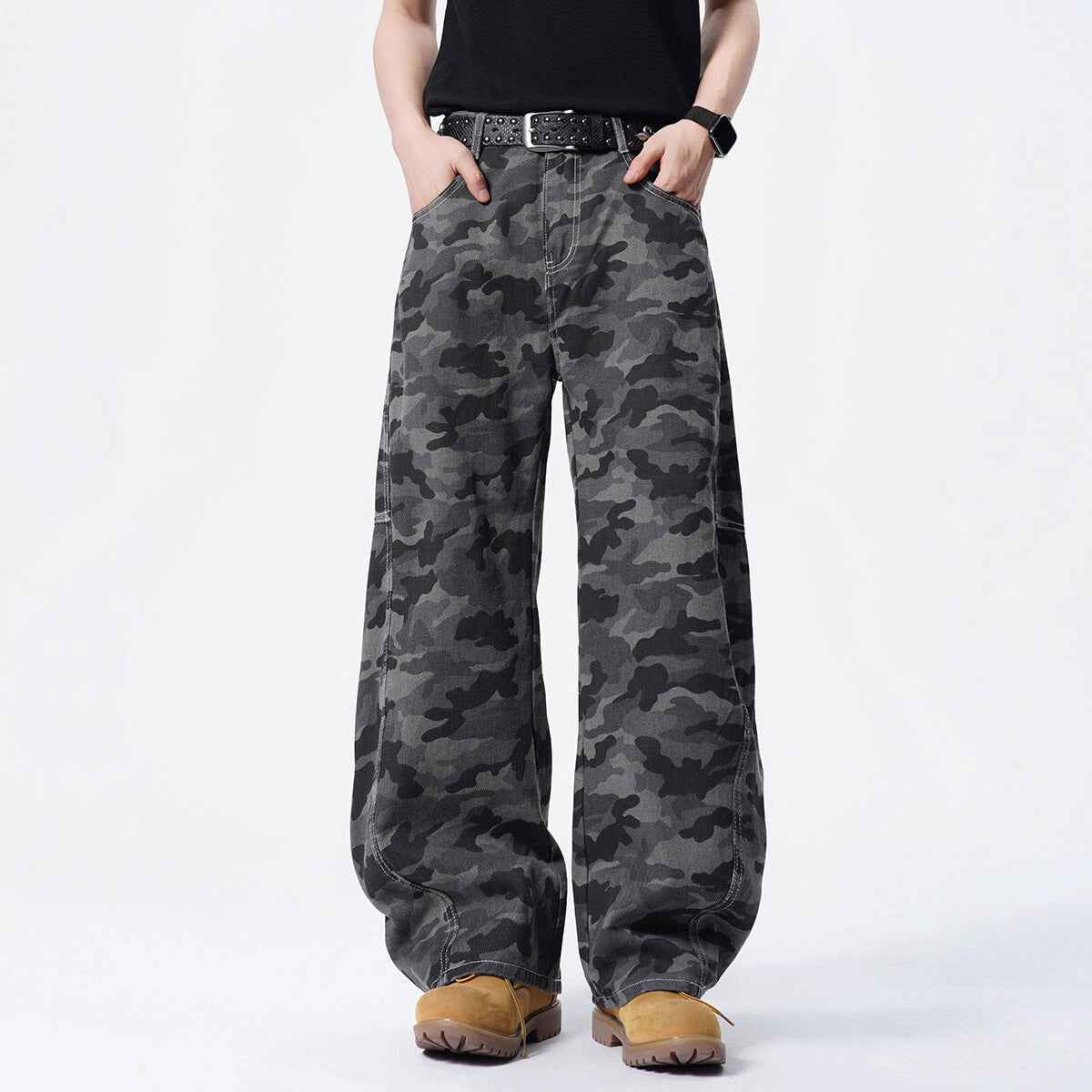 Street Style Camouflage Cargo Pants for Men and Women | MuddyStock Originals MuddyStock