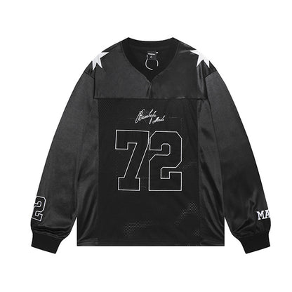 Loose hip hop sports T-shirt long sleeved for men and women | MuddyStock Originals MuddyStock