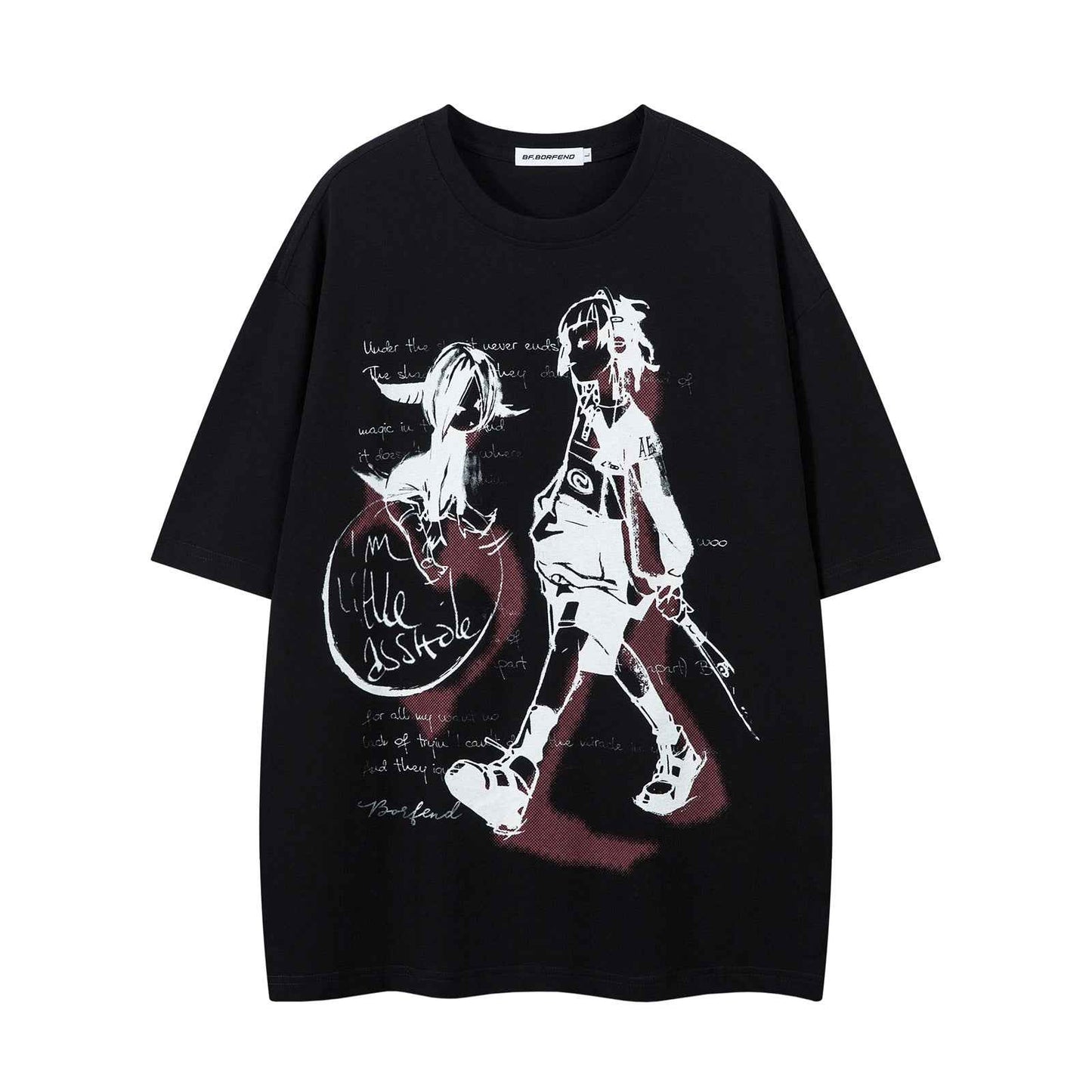 Style Cartoon Print Trendy Short Sleeve T-Shirt For Men And Women | MuddyStock Originals MuddyStock