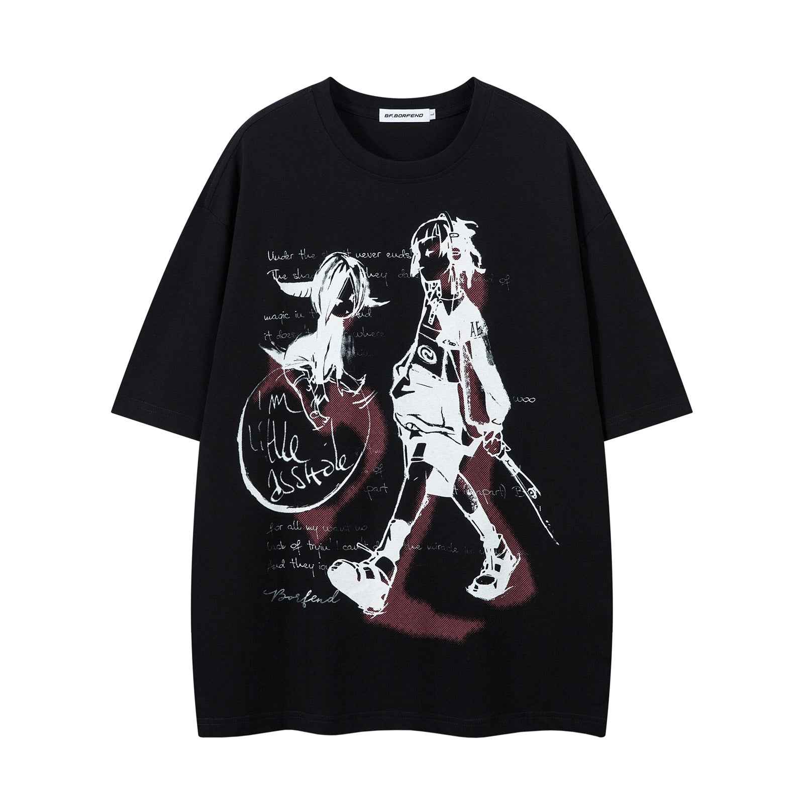 Style Cartoon Print Trendy Short Sleeve T-Shirt For Men And Women | MuddyStock Originals MuddyStock