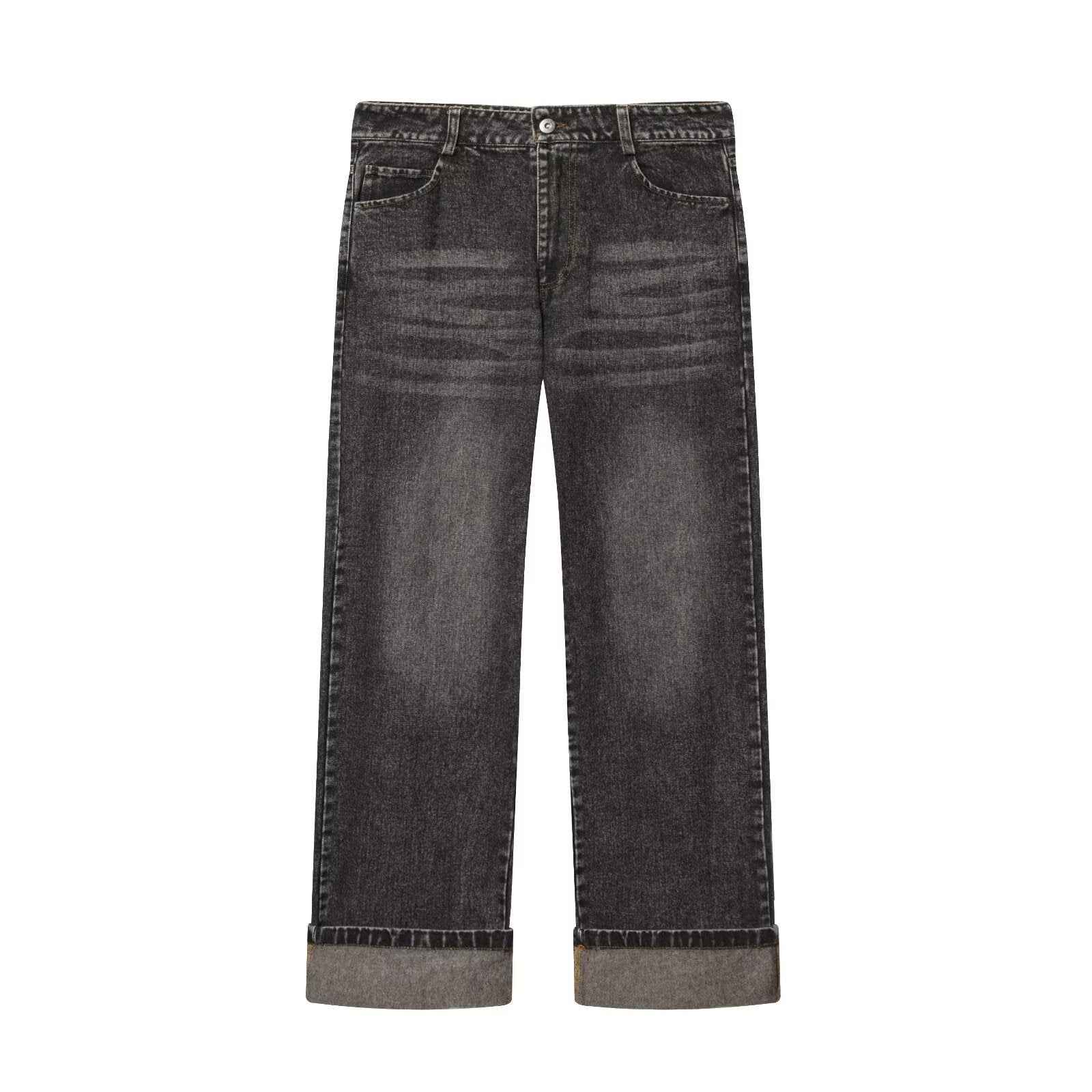 Spring denim jacket+rolled denim jeans for women | MuddyStock Originals