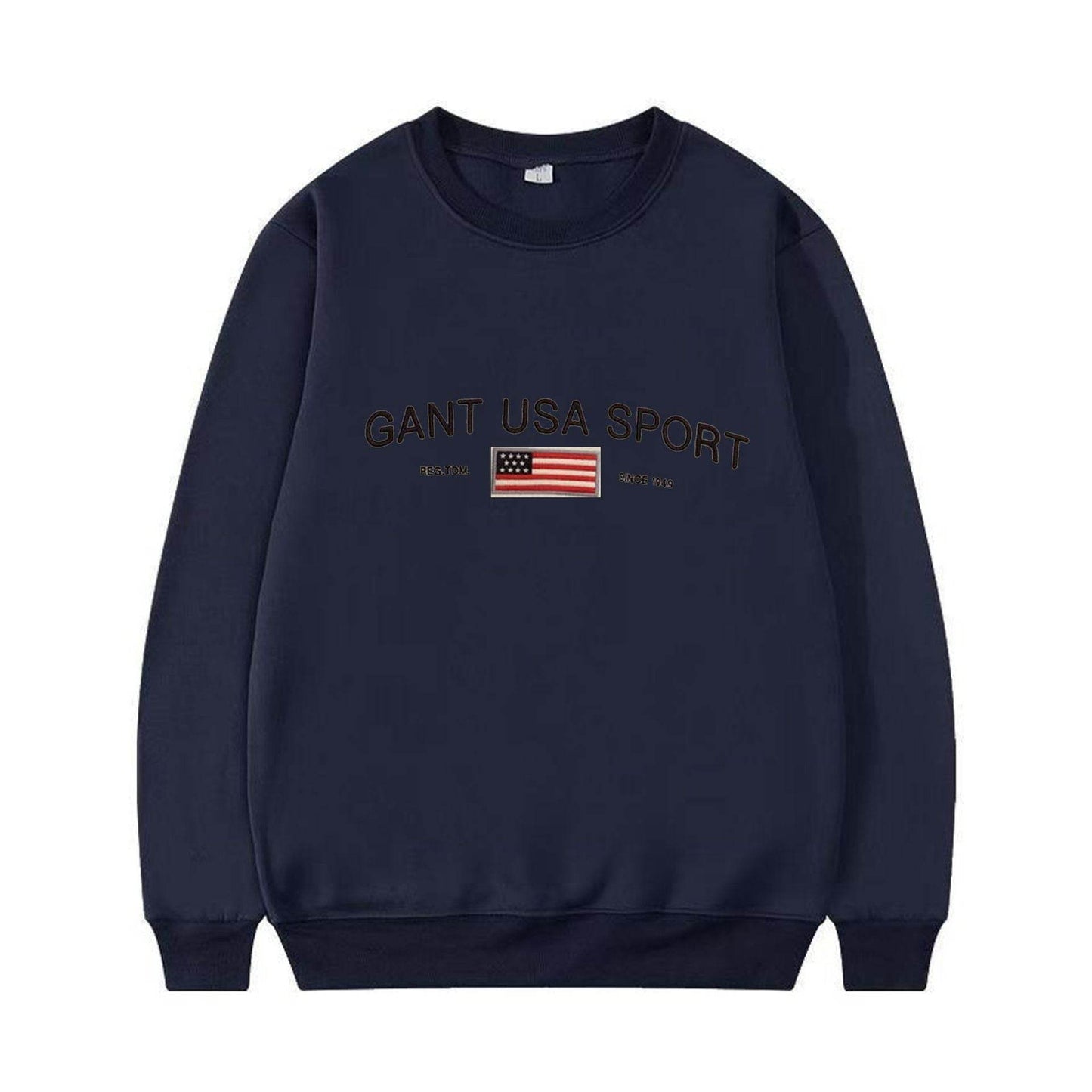 Crew Neck Sweatshirt For Men And Women | MuddyStock Originals Navy Blue MuddyStock