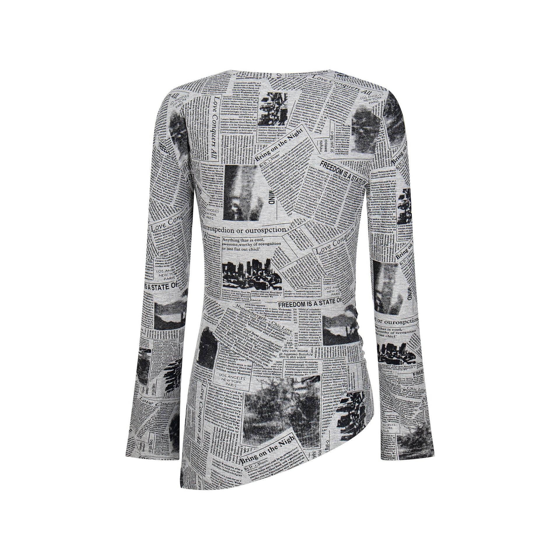 Slim fit semi open neck long sleeved top for women | MuddyStock Originals eprolo