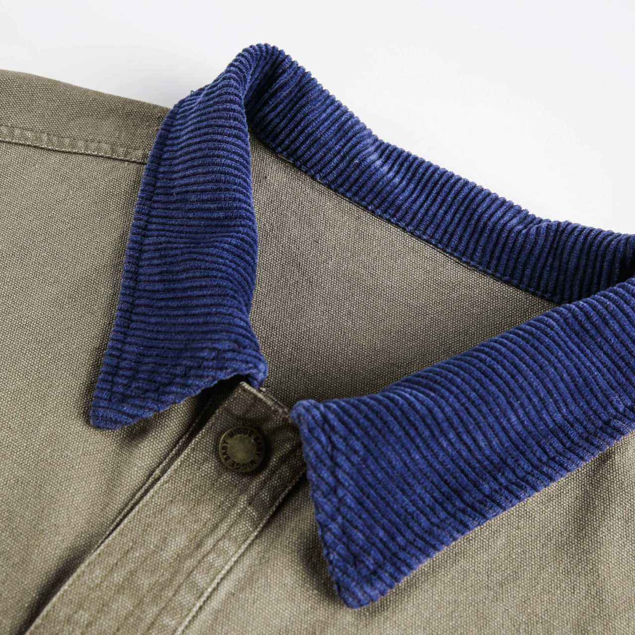 Street Style High-Street Spliced Collar Printed Work Jacket For Men | MuddyStock Originals