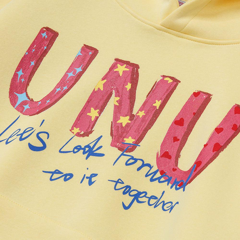 Hand drawn graffiti letter hoodie for men and women | MuddyStock Originals