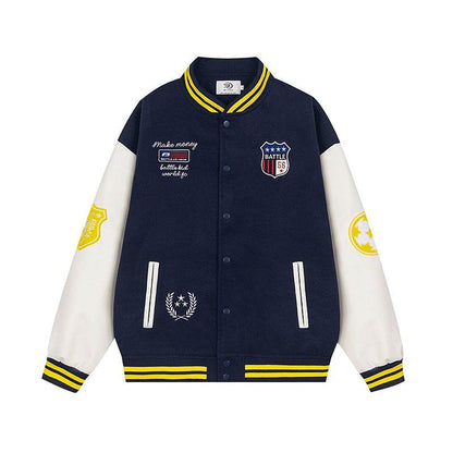 Embroidered Baseball Jacket for Men and Women | MuddyStock Originals MuddyStock