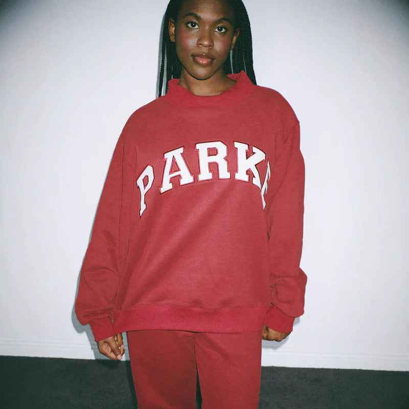 Round Neck Letter Print Sweatshirt For Women | MuddyStock Originals MuddyStock