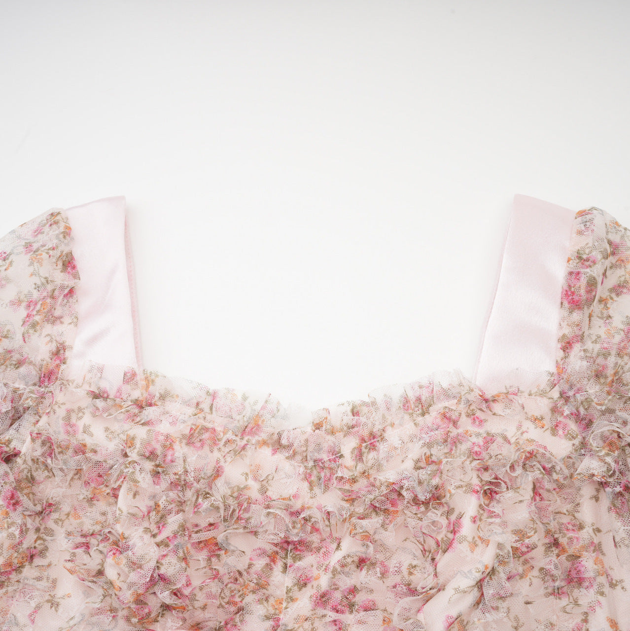 Floral Print Dress High Waist Slimming Long dress | MuddyStock Originals