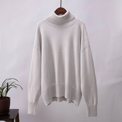 High Neck Sweater For Women | MuddyStock Originals Gray MuddyStock