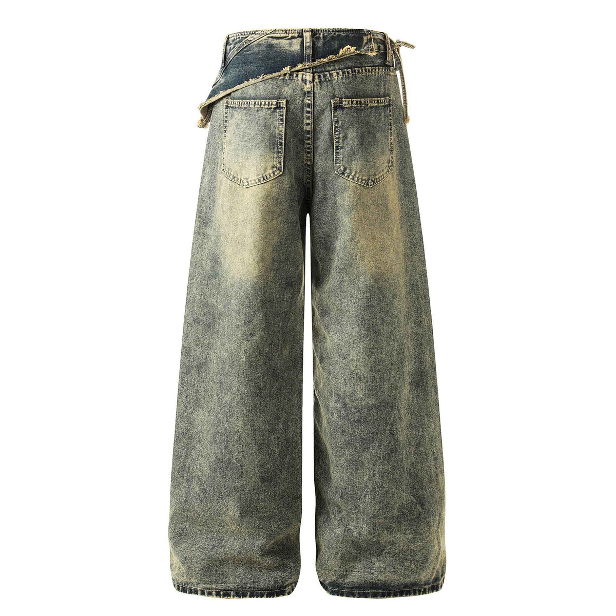 Retro washed distressed jeans for women | MuddyStock Originals