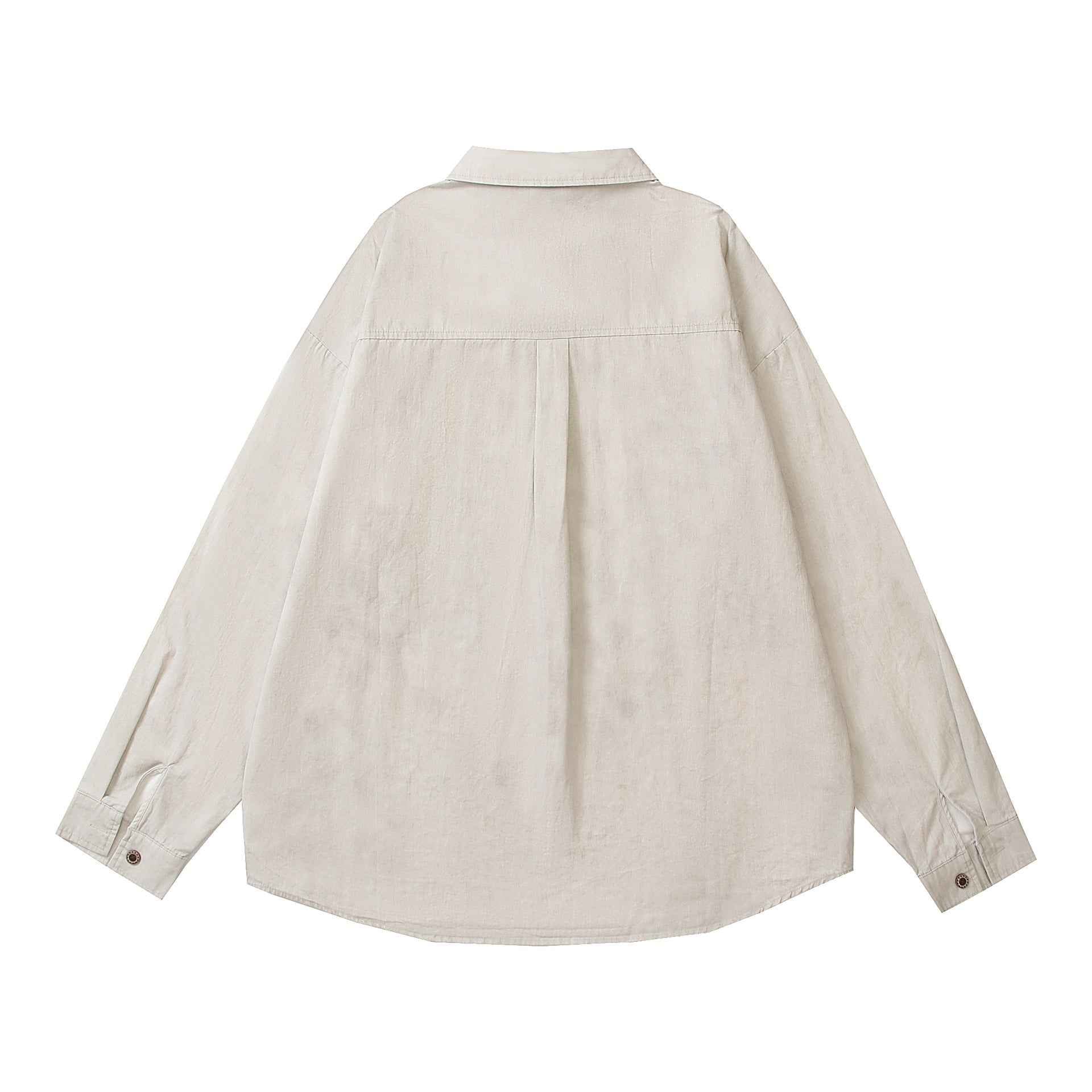 Cartoon Embroidery Long Sleeve Shirt for Women | MuddyStock Originals MuddyStock