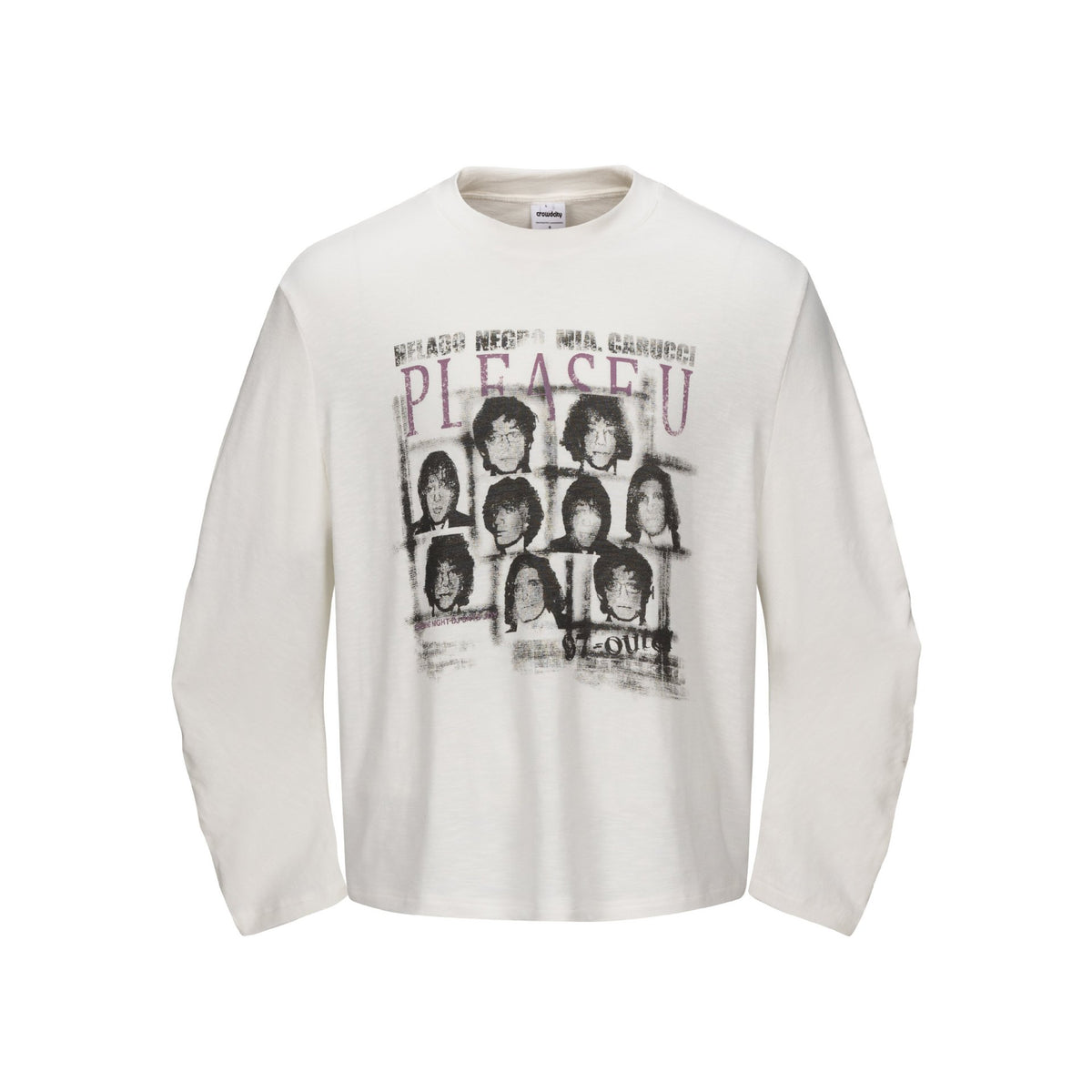 Graphic Print Oversized Long Sleeve T-Shirt For Men | MuddyStock Originals