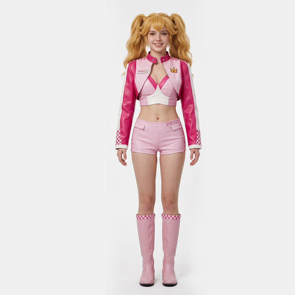 Princess Peach Cosplay Costume For Women