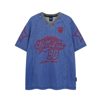 Washed Loose Short Sleeve T-Shirt for Men and Women | MuddyStock Originals MuddyStock