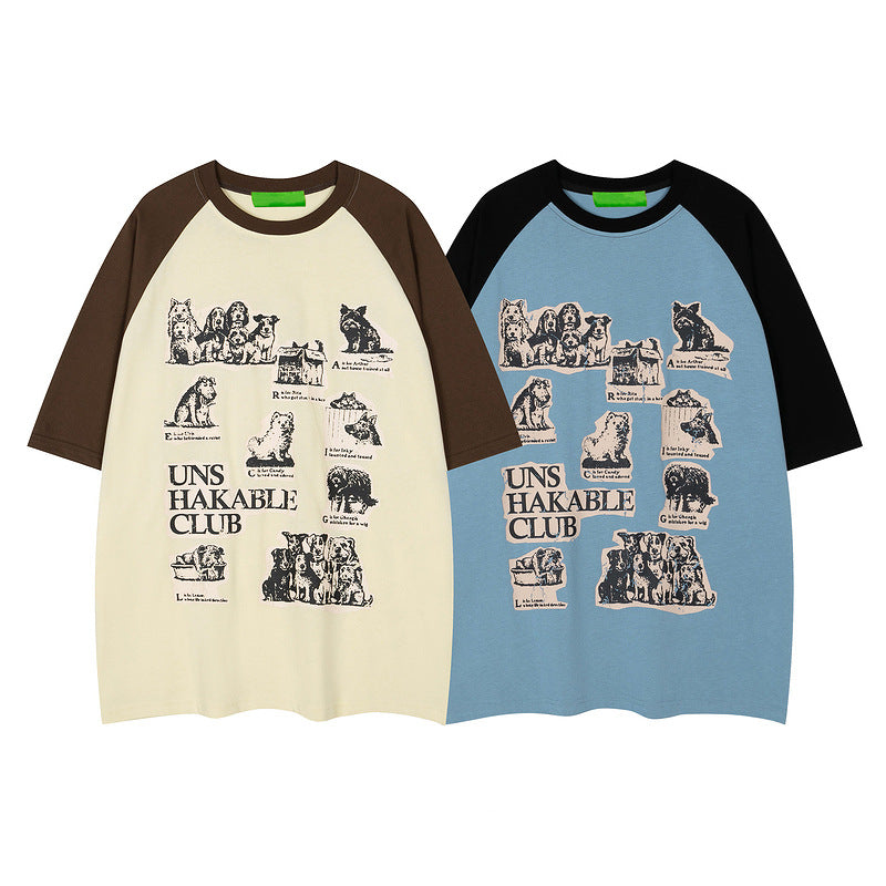 Raglan Sleeve Short-Sleeve T-Shirt for Men and Women | MuddyStock Originals MuddyStock