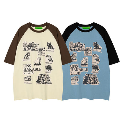 Raglan Sleeve Short-Sleeve T-Shirt for Men and Women | MuddyStock Originals MuddyStock