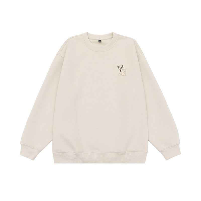 Loose Retro Casual Versatile Crewneck Hoodie For Men And Women | MuddyStock Originals MuddyStock