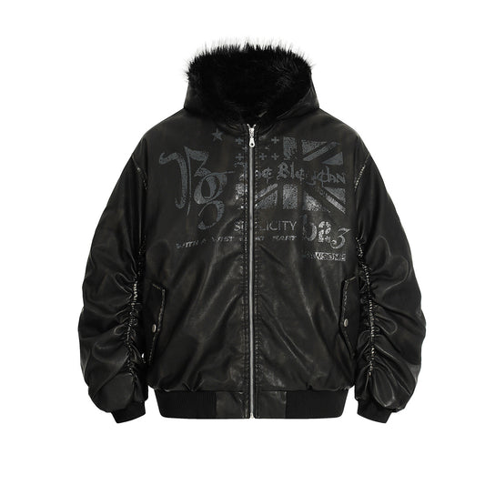 fur-trimmed jacket for women | MuddyStock Originals