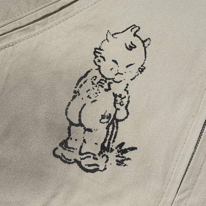 Make old and dirty canvas jacket for men | MuddyStock Originals