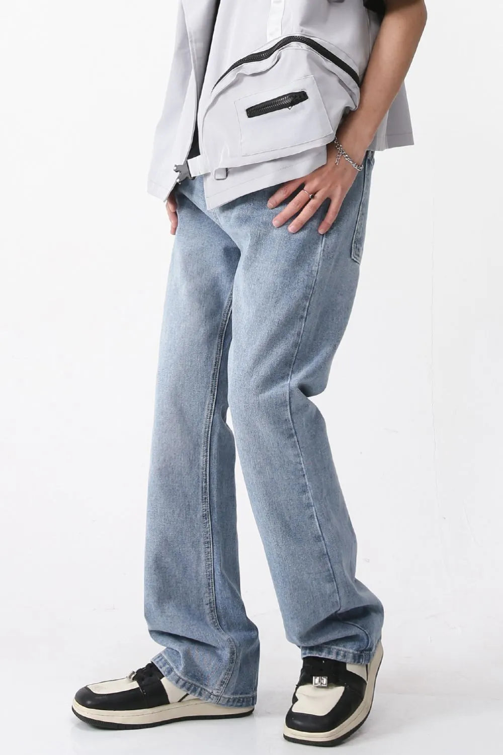 Blue Jeans with Pockets For Men MuddyStock
